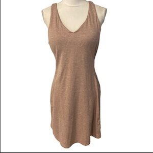 NEW Eddie Bauer Womens Athletic Dress Size Large With Pockets Mauve Color